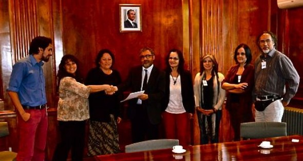 foto encuentro del foro chile con director orealc