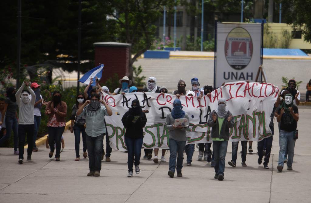 foto estudiantes honduras