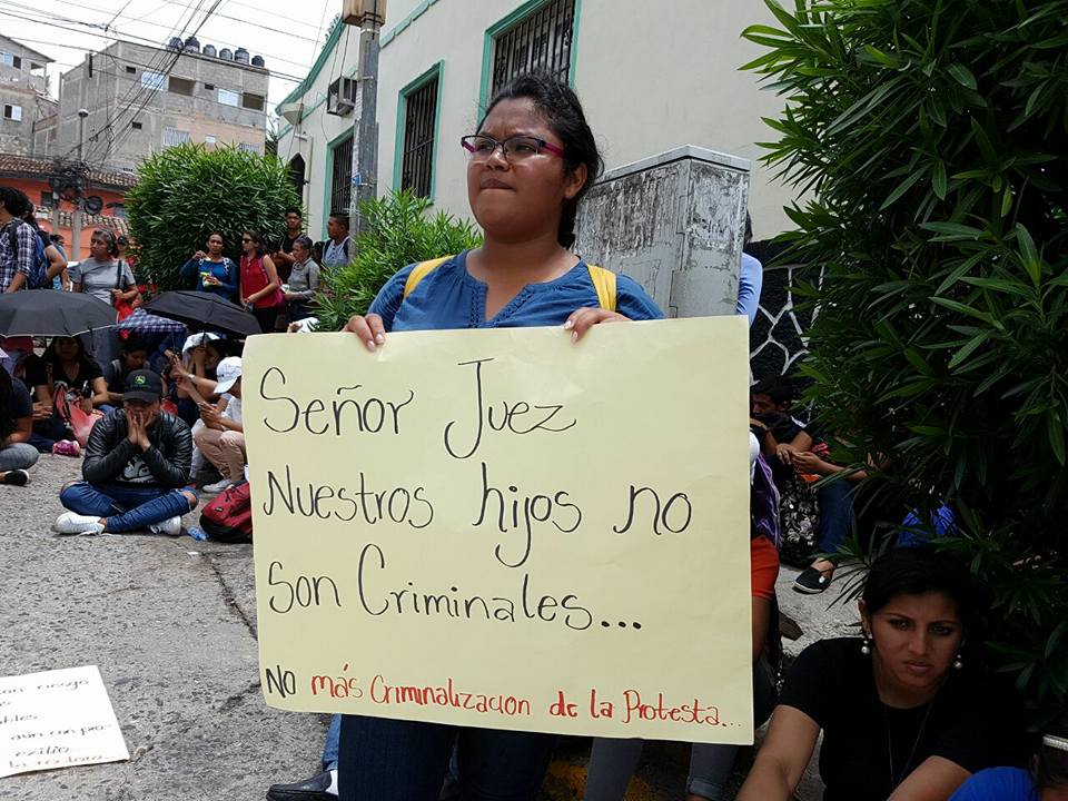 protesta honduras